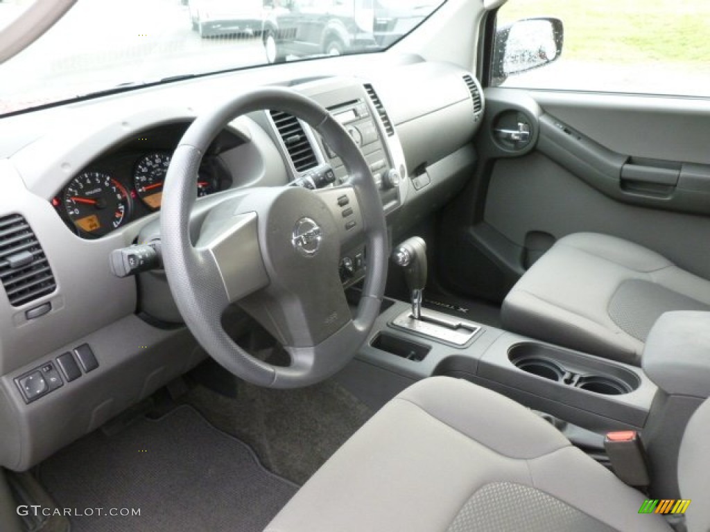 Gray Interior 2012 Nissan Xterra S 4x4 Photo #71453876