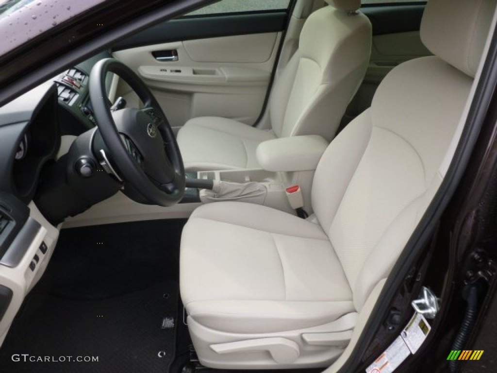 Ivory Interior 2012 Subaru Impreza 2.0i Premium 4 Door Photo #71454029