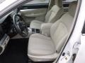  2010 Legacy 2.5i Premium Sedan Warm Ivory Interior