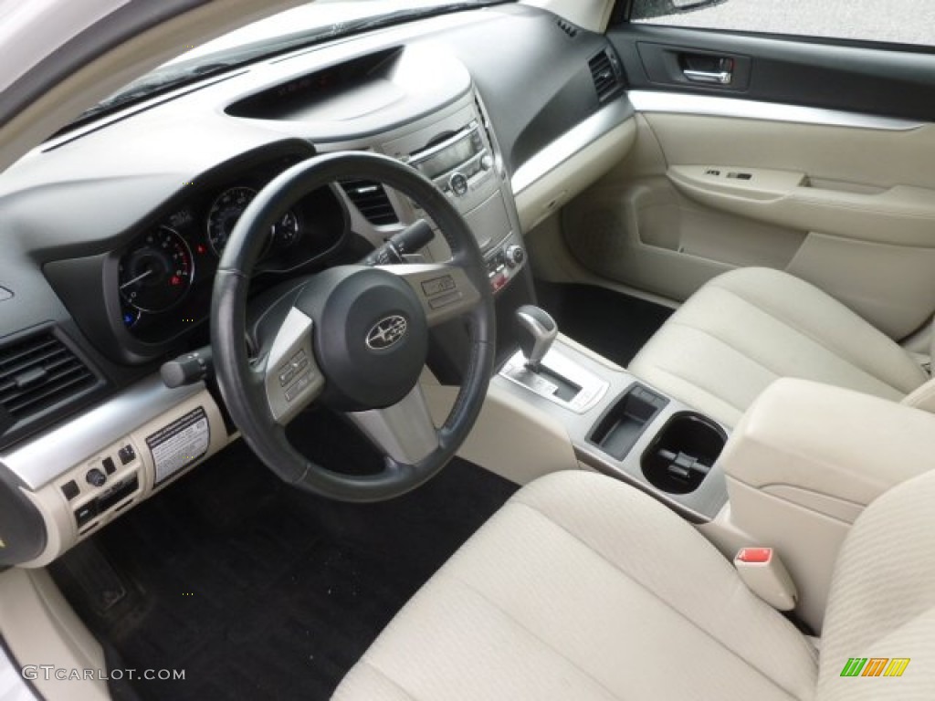 Warm Ivory Interior 2010 Subaru Legacy 2.5i Premium Sedan Photo #71454347