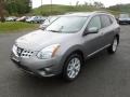 2011 Gotham Gray Metallic Nissan Rogue S AWD  photo #3