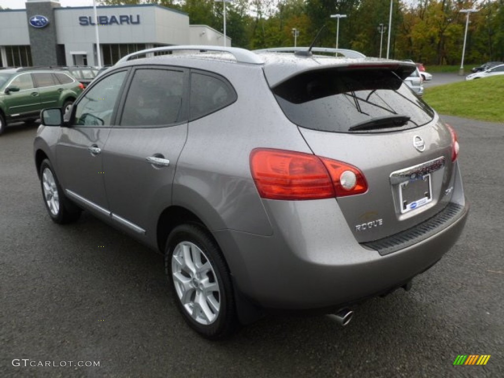 2011 Rogue S AWD - Gotham Gray Metallic / Gray photo #5