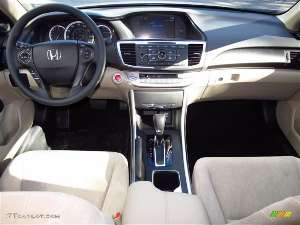 2013 Honda Accord EX Sedan Ivory Dashboard Photo #71454623