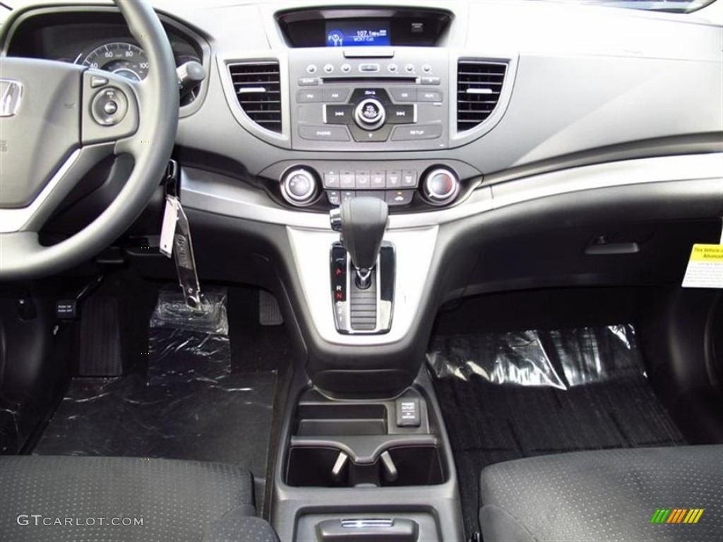 2012 CR-V EX - Alabaster Silver Metallic / Black photo #6