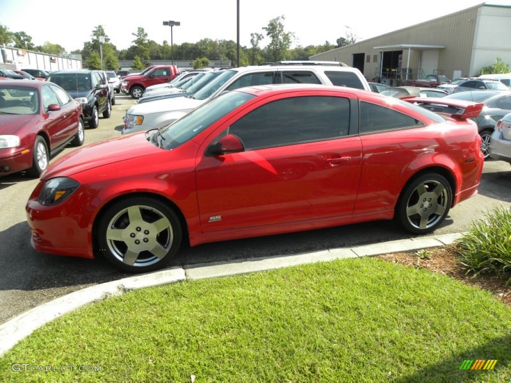 2006 Cobalt SS Supercharged Coupe - Victory Red / Ebony photo #2