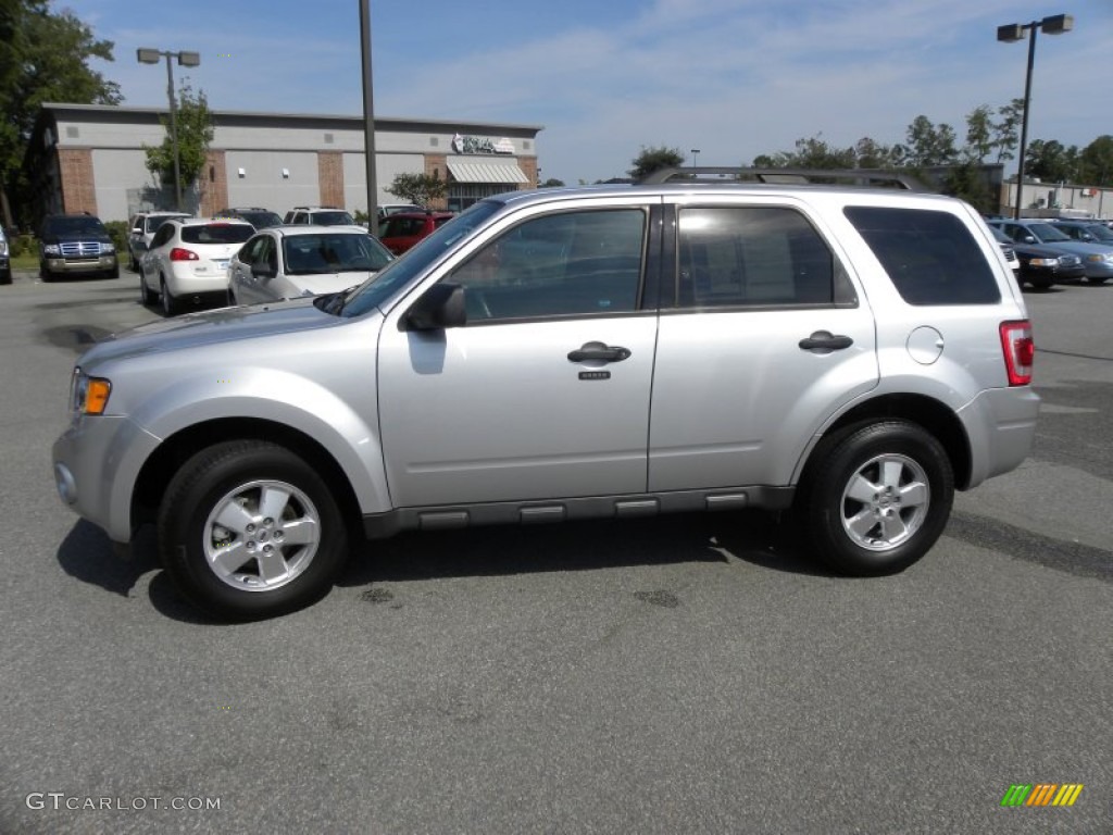 2012 Escape XLT V6 - Ingot Silver Metallic / Charcoal Black photo #2