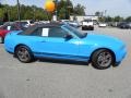 2012 Grabber Blue Ford Mustang V6 Premium Convertible  photo #8