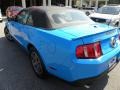 2012 Grabber Blue Ford Mustang V6 Premium Convertible  photo #11