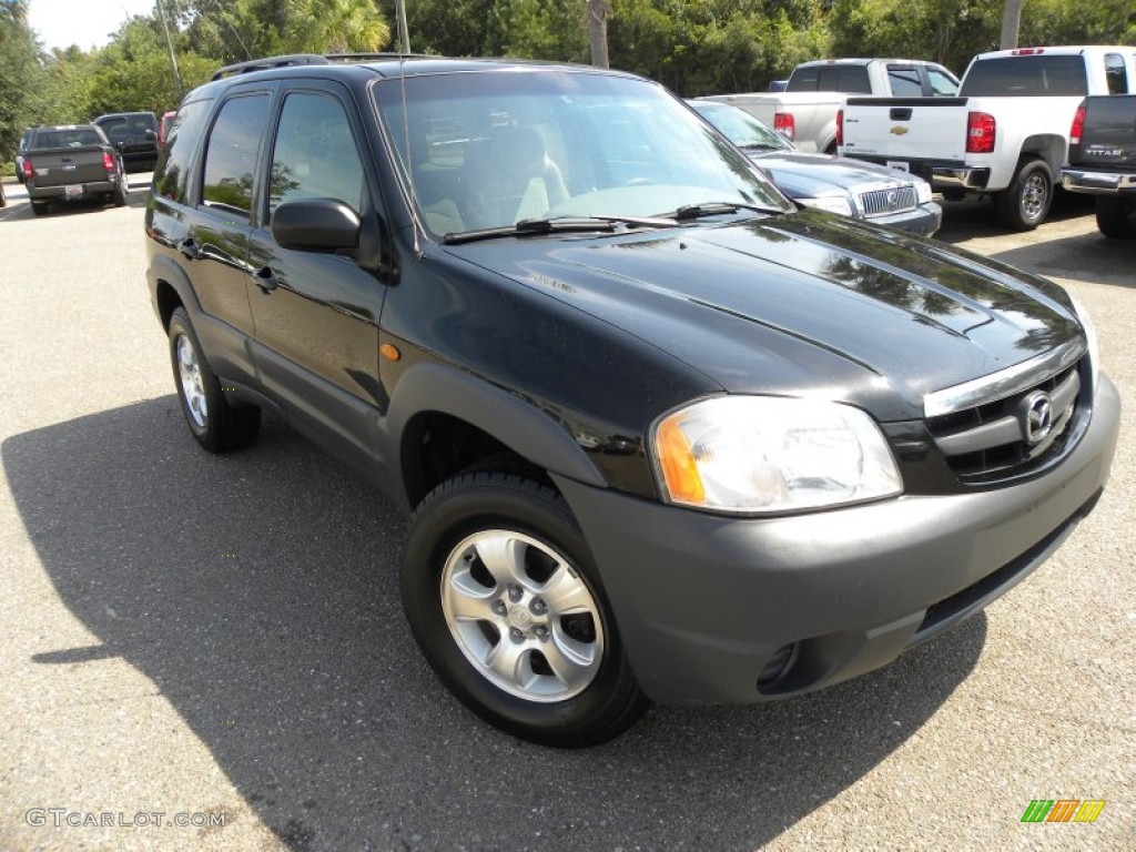 Black Mazda Tribute