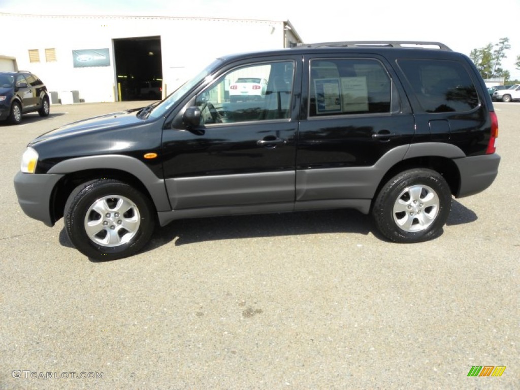 2001 Tribute DX V6 - Black / Gray photo #2