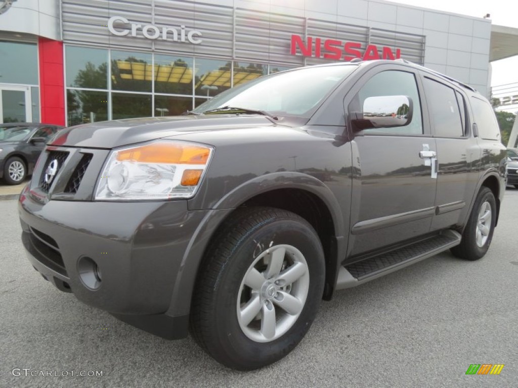 Smoke Gray Nissan Armada