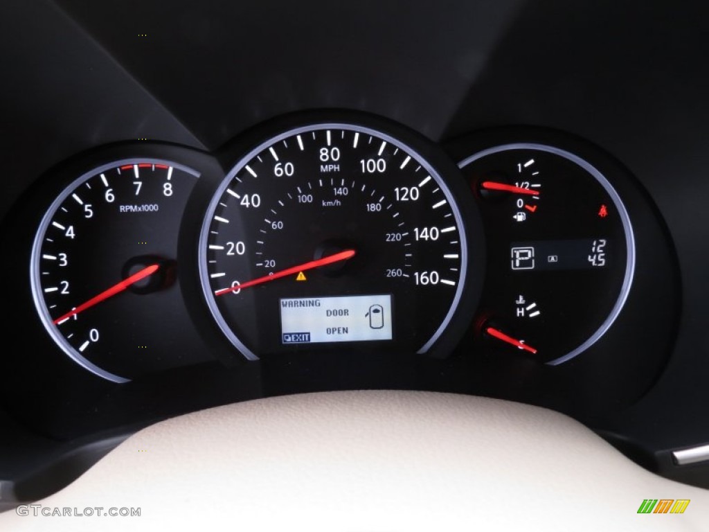 2012 Nissan Quest 3.5 SL Gauges Photo #71458340