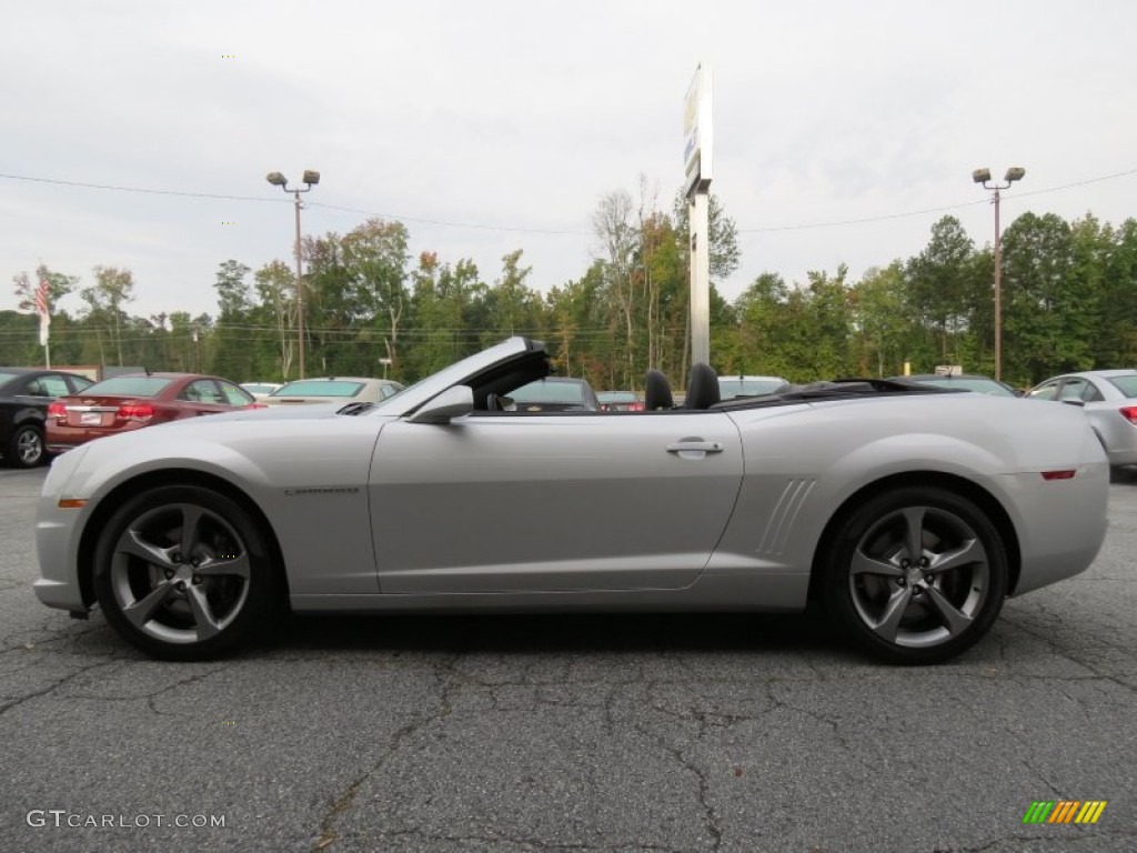 Silver Ice Metallic 2013 Chevrolet Camaro SS/RS Convertible Exterior Photo #71458406