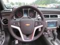 Black 2013 Chevrolet Camaro SS/RS Convertible Steering Wheel