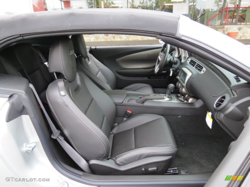 Black Interior 2013 Chevrolet Camaro SS/RS Convertible Photo #71458484