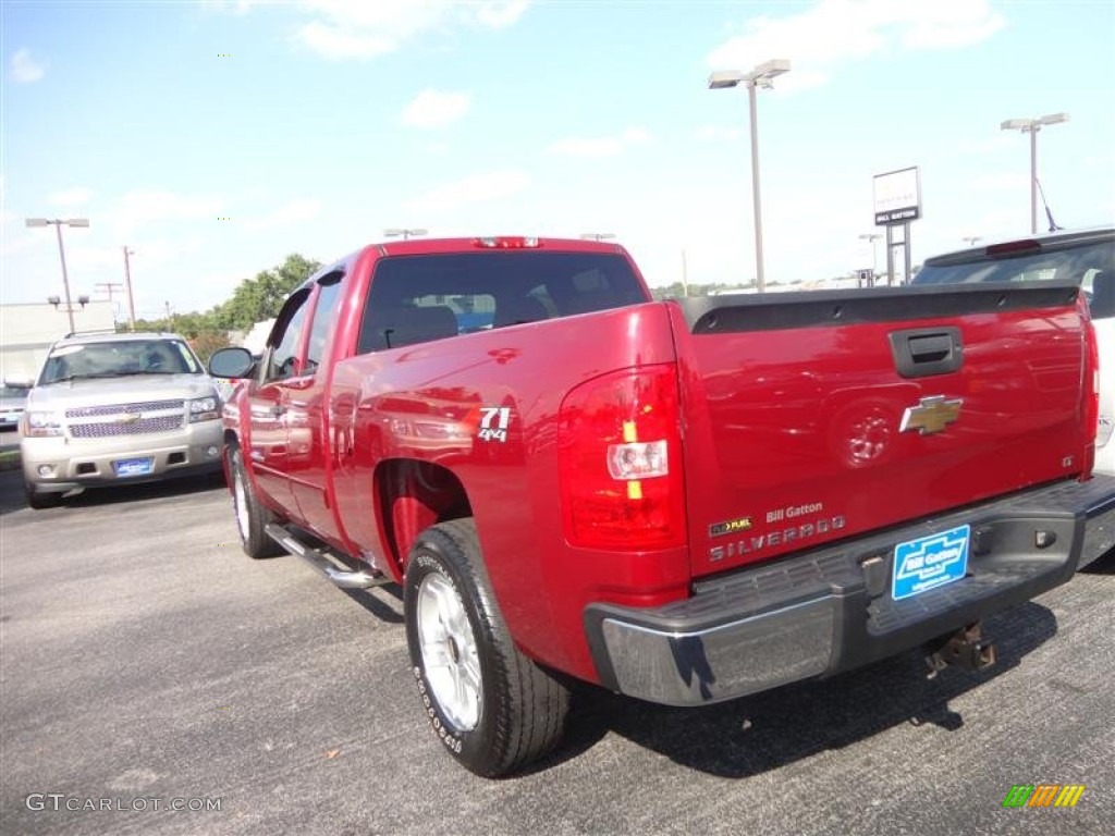 2007 Silverado 1500 LT Z71 Extended Cab 4x4 - Sport Red Metallic / Ebony Black photo #3