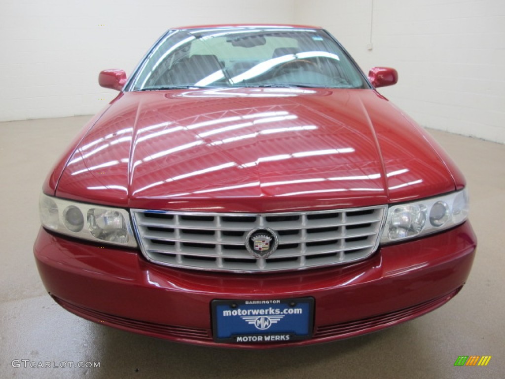 1999 Seville SLS - Crimson Pearl / Pewter photo #2