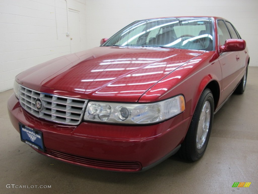 1999 Seville SLS - Crimson Pearl / Pewter photo #4