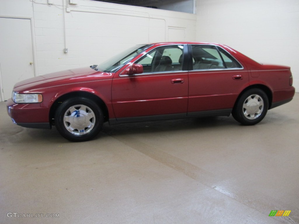 1999 Seville SLS - Crimson Pearl / Pewter photo #5