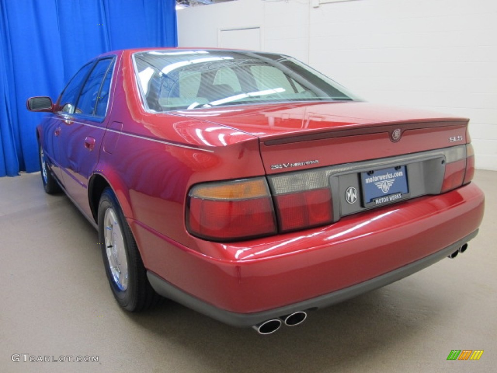 1999 Seville SLS - Crimson Pearl / Pewter photo #6