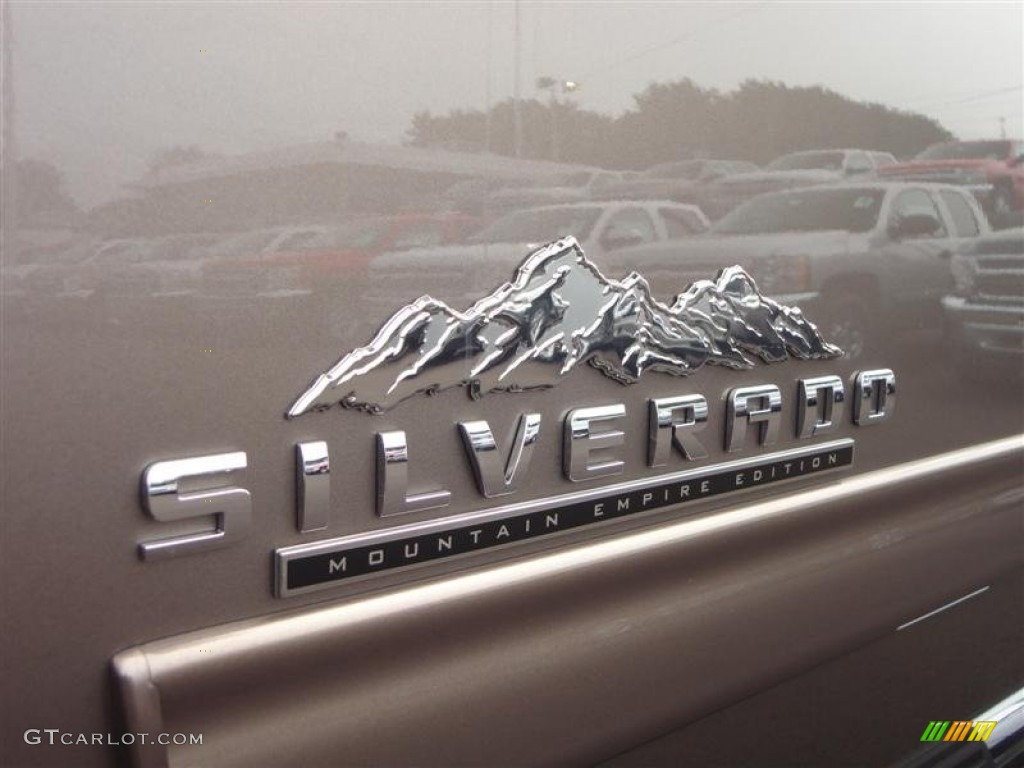 2013 Silverado 1500 LT Crew Cab 4x4 - Mocha Steel Metallic / Ebony photo #3