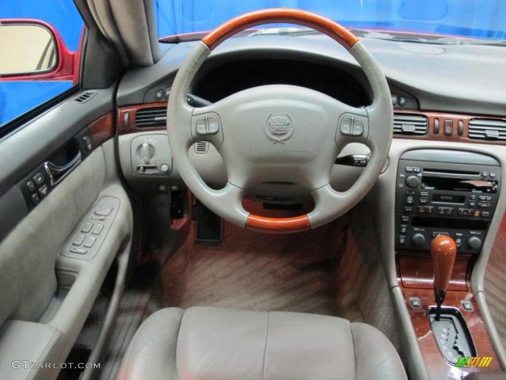 1999 Seville SLS - Crimson Pearl / Pewter photo #24