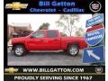 2013 Victory Red Chevrolet Silverado 1500 LT Crew Cab  photo #1