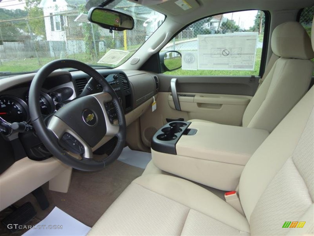 2013 Silverado 1500 LT Crew Cab 4x4 - Mocha Steel Metallic / Light Cashmere/Dark Cashmere photo #6