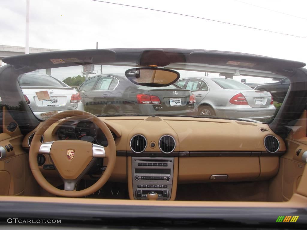 2007 Boxster  - Carmona Red Metallic / Sand Beige photo #19