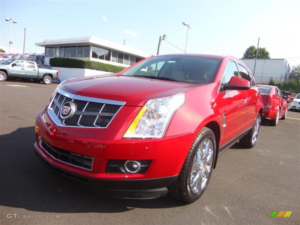 2012 SRX Performance - Crystal Red Tintcoat / Shale/Brownstone photo #2
