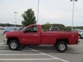 2007 Victory Red Chevrolet Silverado 2500HD LT Regular Cab 4x4  photo #7