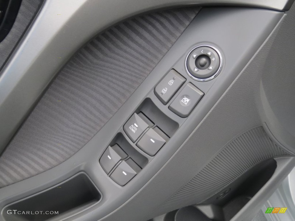 2012 Elantra GLS - Shimmering Silver / Gray photo #28