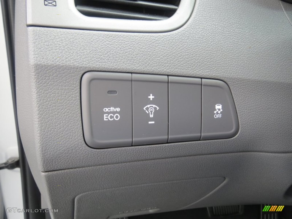 2012 Elantra GLS - Shimmering Silver / Gray photo #38