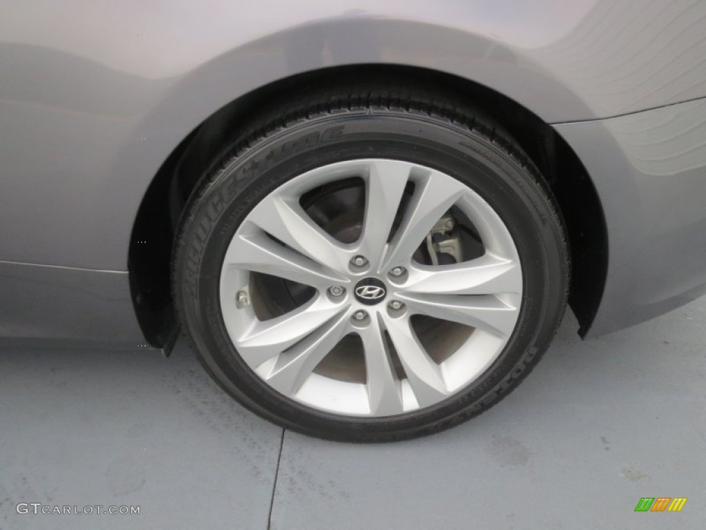 2011 Hyundai Genesis Coupe 3.8 Grand Touring Wheel Photo #71461847