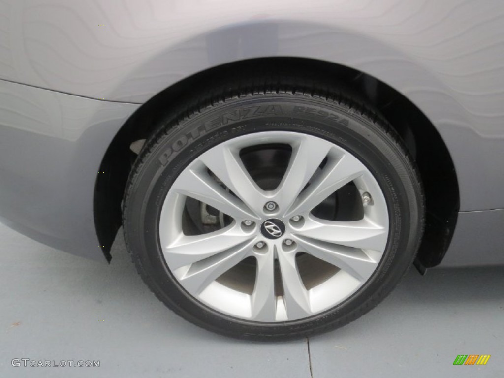 2011 Hyundai Genesis Coupe 3.8 Grand Touring Wheel Photo #71461856