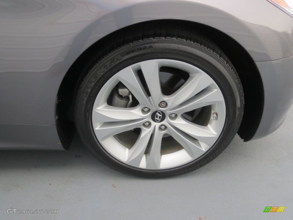 2011 Hyundai Genesis Coupe 3.8 Grand Touring Wheel Photo #71461868