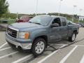 2008 Stealth Gray Metallic GMC Sierra 1500 SLE Extended Cab 4x4  photo #5