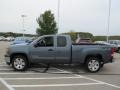 2008 Stealth Gray Metallic GMC Sierra 1500 SLE Extended Cab 4x4  photo #6