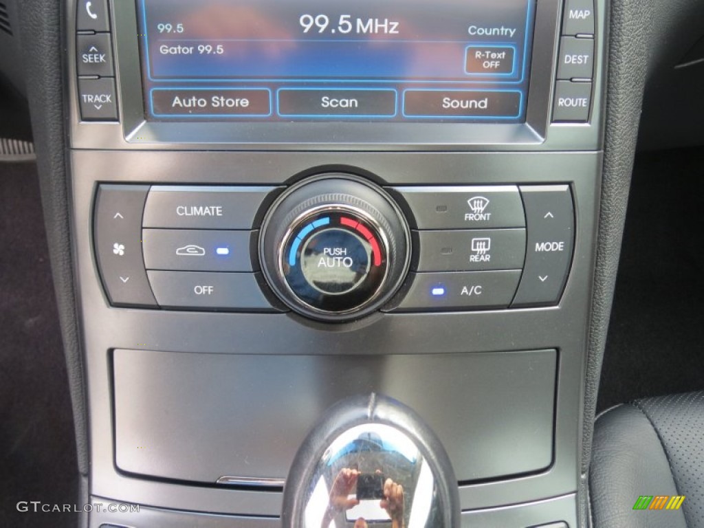 2011 Hyundai Genesis Coupe 3.8 Grand Touring Controls Photo #71462040