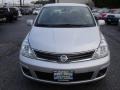 2011 Brilliant Silver Metallic Nissan Versa 1.8 S Sedan  photo #2