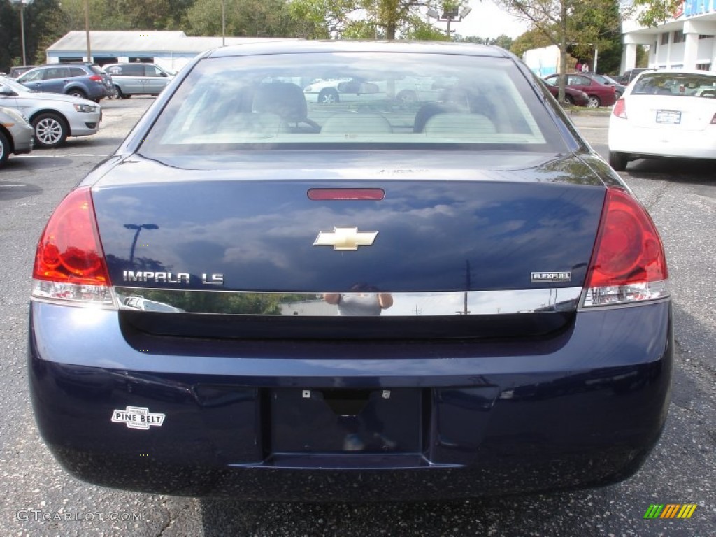 2008 Impala LS - Imperial Blue Metallic / Neutral Beige photo #5