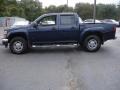 2007 Midnight Blue Metallic GMC Canyon SLE Crew Cab 4x4  photo #9