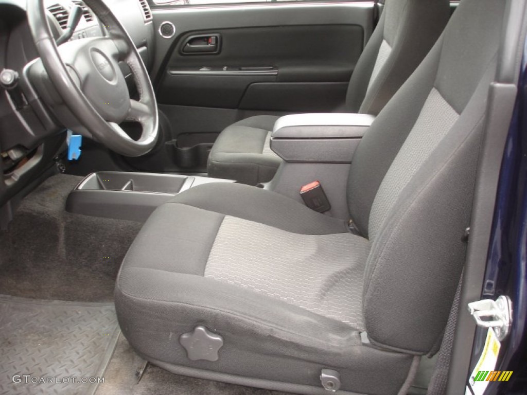 2007 Canyon SLE Crew Cab 4x4 - Midnight Blue Metallic / Dark Pewter photo #10