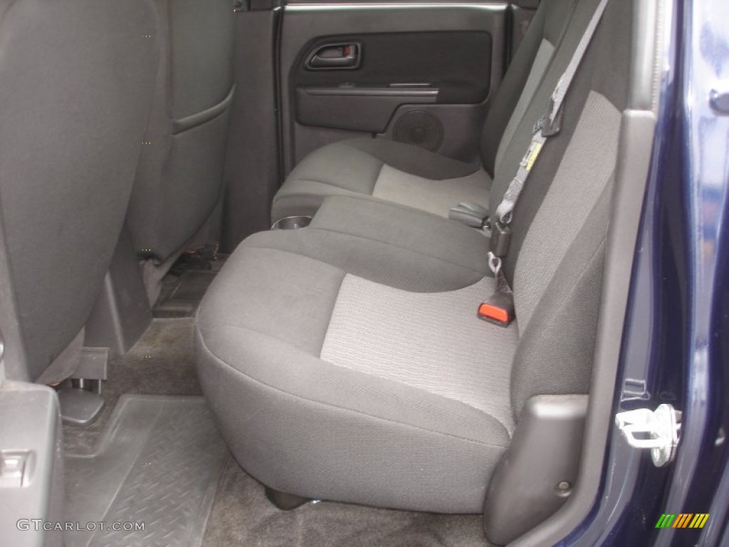 2007 Canyon SLE Crew Cab 4x4 - Midnight Blue Metallic / Dark Pewter photo #11