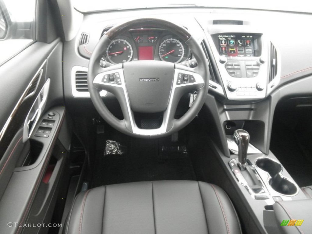 2013 GMC Terrain Denali Jet Black Dashboard Photo #71465276