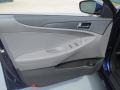 Gray 2013 Hyundai Sonata SE Door Panel