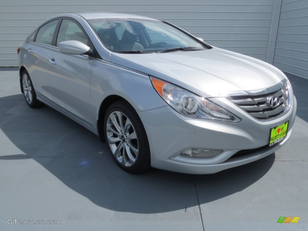 2013 Sonata SE - Radiant Silver / Gray photo #1