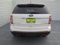 2013 White Platinum Tri-Coat Ford Explorer XLT  photo #4