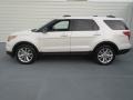 2013 White Platinum Tri-Coat Ford Explorer XLT  photo #5