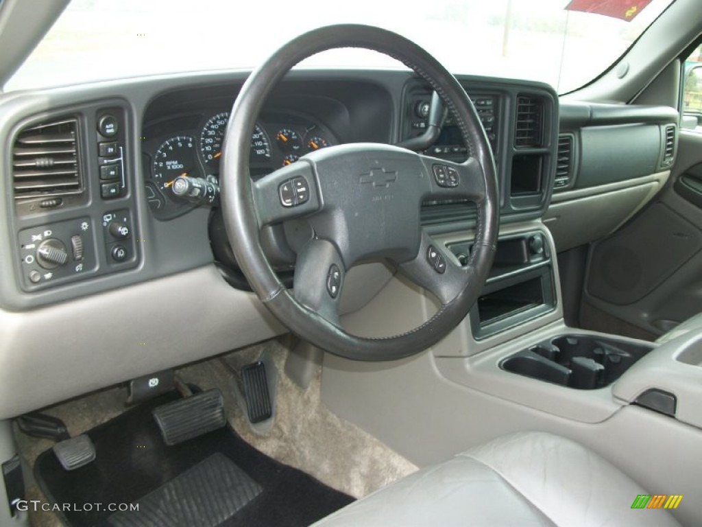 2003 Chevrolet Suburban 1500 Z71 4x4 Gray/Dark Charcoal Dashboard Photo #71466764